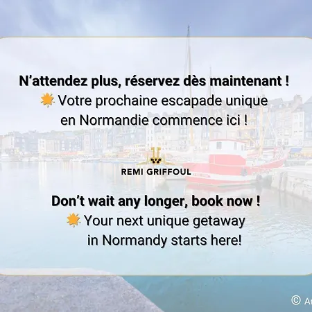 La Maison De La Corniche Enjoy An Authentic In Normandy - 8 Pax