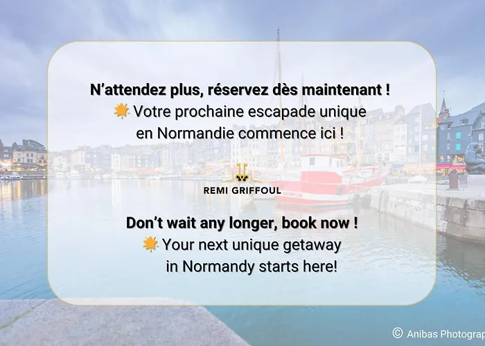 La Maison De La Corniche Enjoy An Authentic In Normandy - 8 Pax